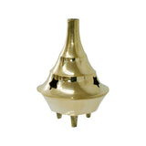 Brass Incense Cone Burner, 3 1/4 inches