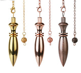 Brass Metal Dowsing Pendulum for dowsing, divination, and energy work.