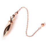 Brass Metal Dowsing Pendulum for dowsing, divination, and energy work.