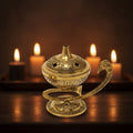 Brass Peacock Incense Burner, 4 inches