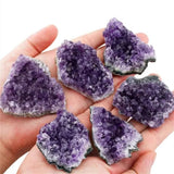 Brazilian Amethyst Crystal purple pink display stone for shelf decor, gemstone collections, and altar use.