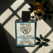 Break Up Wish Oil spell oil bottle for relationship clearing, breakup intentions, and ceremonial use.