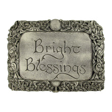Bright Blessings Plaque by Dryad Design, stone finish