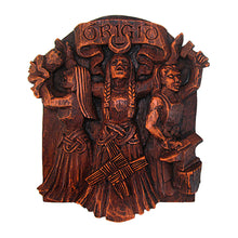 Brigid Plaque depicting the Celtic goddess in three aspects
