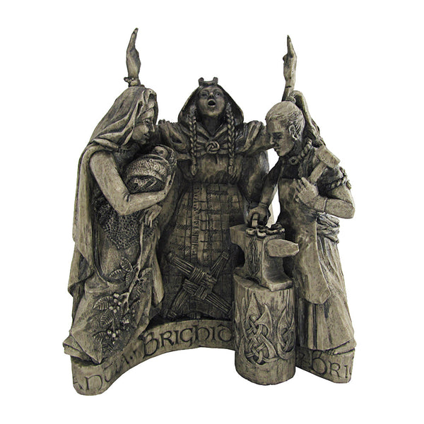 Brigid Statue by Paul Borda of Dryad Design