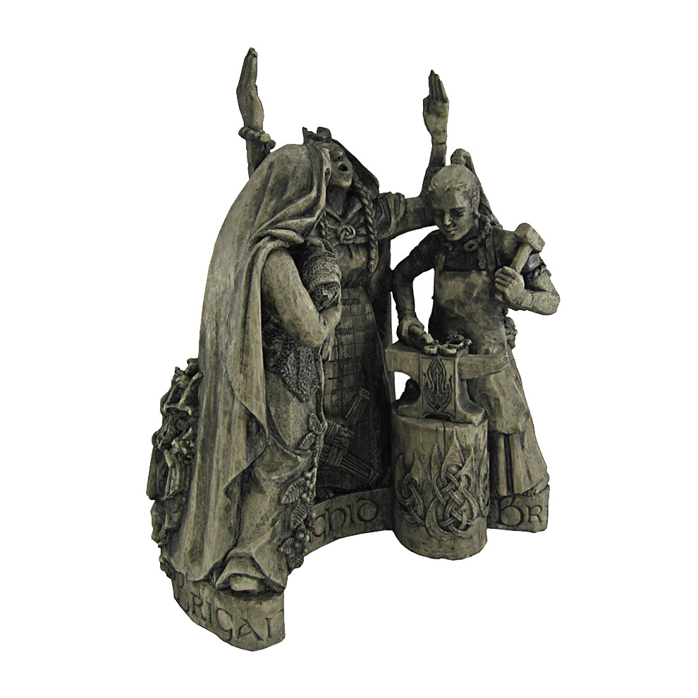Brigid Statue, detail view