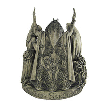 Brigid Statue, base detail with Ogham inscription