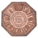 Buddhist ritual metal offering bowl for prayer offerings, altar display, and spiritual ceremony use.