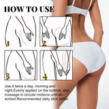 Butt enhance cream for lift massage, hip shaping, and firming body care for women.