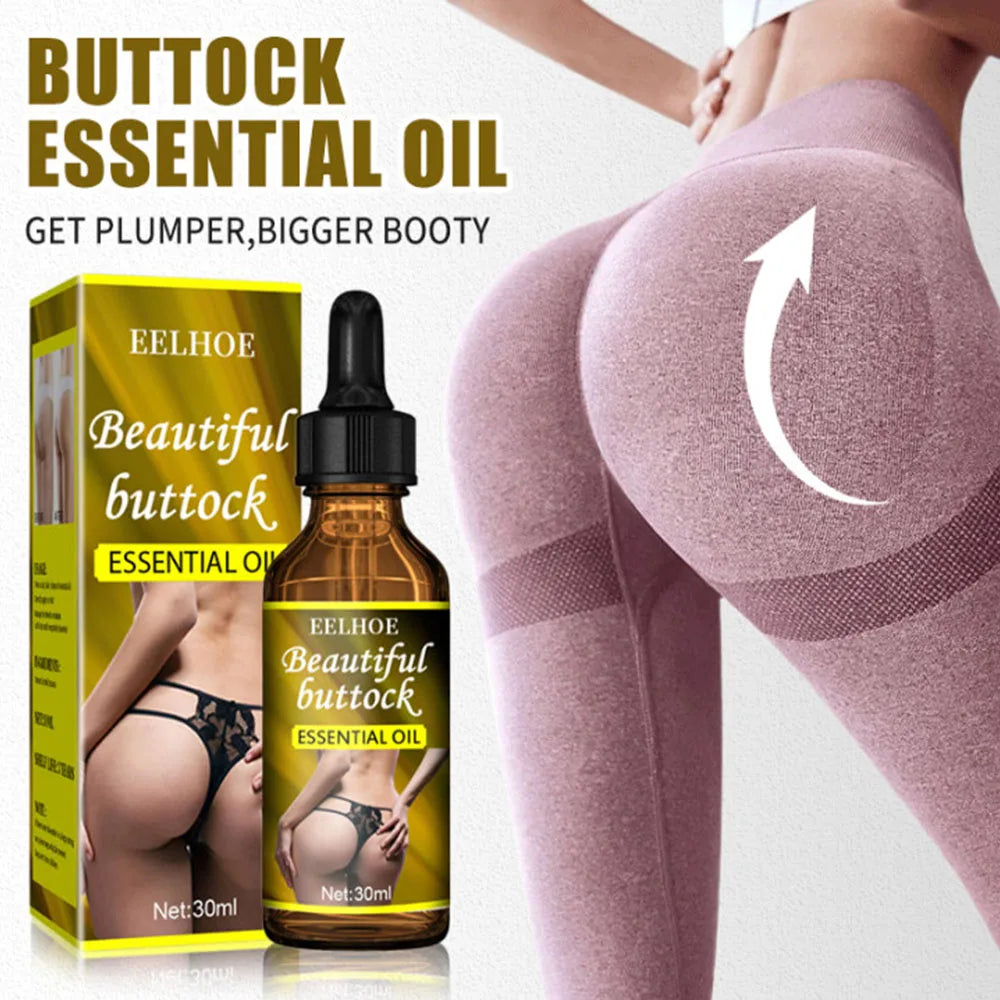 Butt Lift Firming Cream & Essential Oil for hip contour massage and daily body shaping use.