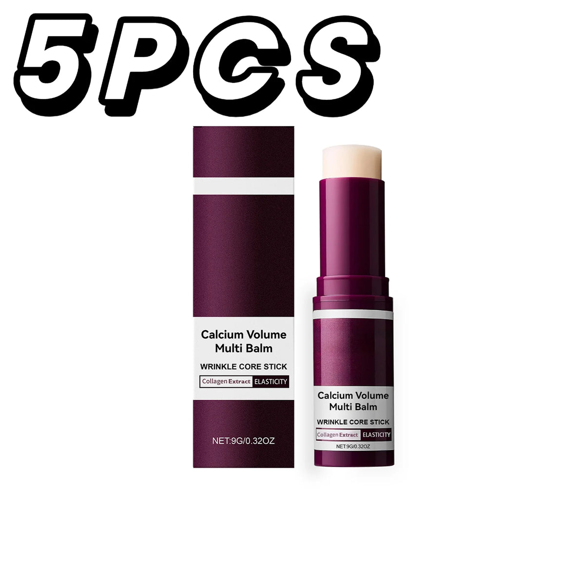 Calcium Collagen Multi Balm Stick collagen formula for firming care and moisture support.