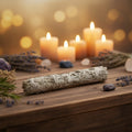 California White Sage Smudge Stick, 8 to 9 inches