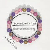Calm Mind Tiger Eye & Rose Quartz beaded bracelet for soothing wear, mindfulness practice, and everyday fashion styling.