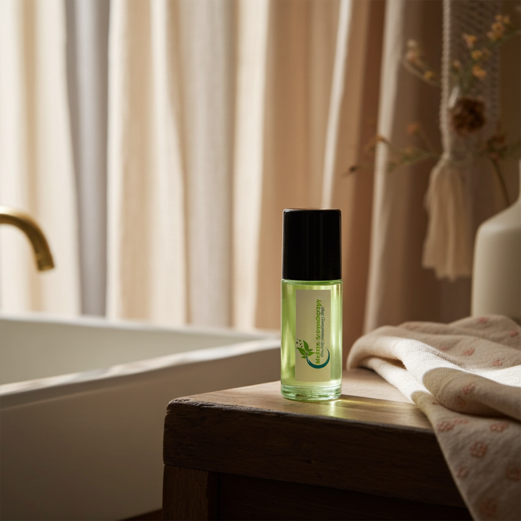 Caribbean Musk body oil unisex scented oil bottle for moisturizing skin, layering fragrance, and everyday body care.