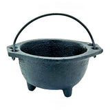 Cast Iron Cauldron, 3 x 5 inches