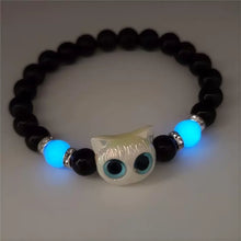 Cat head charm bead friendship bracelets set for matching best friend jewelry, gifting, and daily styling.