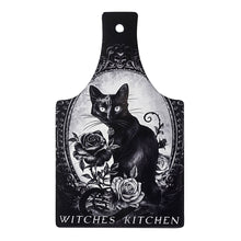 Alchemy Black Cat Ceramic Cutting Board, front view