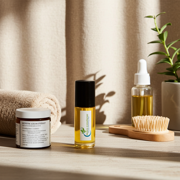 Cedarwood Body Oil Unisex bottle of body oil for moisturizing skin, daily body care, and a smooth post-shower routine.