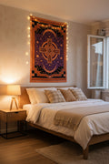 Celtic Cross Tapestry, Purple, 75 x 105 inches