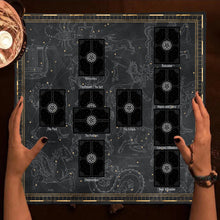 Celtic Cross Tarot altar cover cloth for protecting altar surfaces, tarot readings, and ceremonial use.