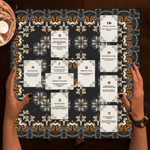 Celtic Cross Tarot ritual altar cloth for spiritual ceremonies, tarot readings, and mystical altar use.