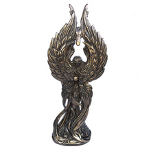 Celtic Morrigan War Goddess statue for spiritual decor, ritual use, and goddess devotion.