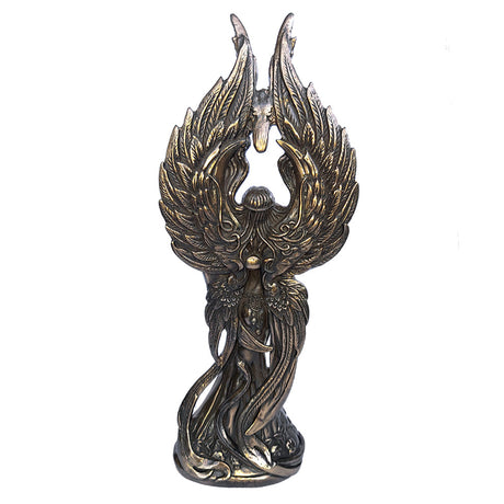Celtic Morrigan War Goddess statue for spiritual decor, ritual use, and goddess devotion.