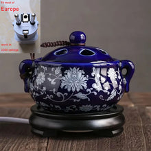 Electric Ceramic Aromatherapy Incense Burner electric aroma burner for incense fragrance, meditation practice, and relaxing home décor use.