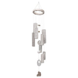 Ceramic Wind Chime Mobile, Inspirational Words