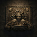 Cerridwen Wall Decor Plaque by Maxine Miller, 9.25 inches