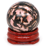 Chakra balancing crystal ball sphere for spiritual healing, meditation focus, and reiki energy work.