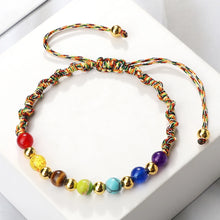 7 Chakra Reiki Healing Stone Bracelet crystal bead bracelet for reiki practice, spiritual balancing, and daily energy work.