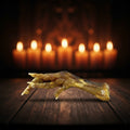 Chicken's Claw, dried chicken foot protection charm