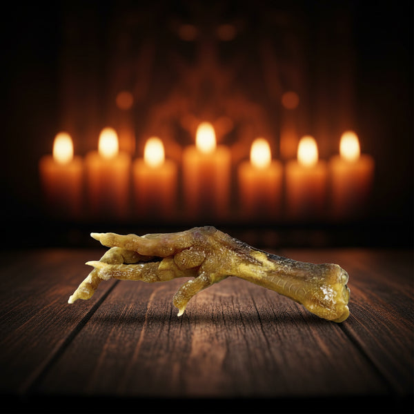 Chicken's Claw, dried chicken foot protection charm