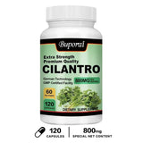 Xemenry cilantro detox capsules bottle for natural detox support and everyday nutritional use.