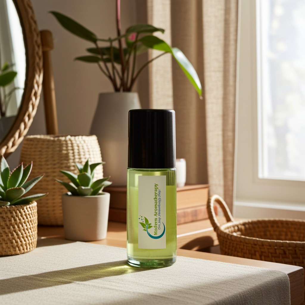 CK 1 inspired body oil bottle for daily skin hydration and clean unisex fragrance wear.