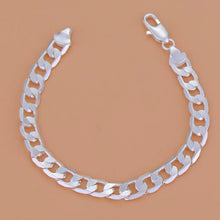 Classic 925 Sterling Silver Heart Chain Bracelet jewelry bracelet for timeless fashion, gift giving, and daily wear.
