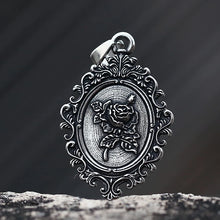 Classic vintage Tree of Life pendant in stainless steel for daily necklace wear, spiritual symbolism, and fashion accessorizing.