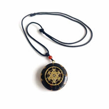 Clear Quartz Orgone Energy Pendant Necklace pendant accessory for spiritual protection, chakra work, and mindful everyday use.