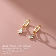 Clover-shaped moissanite necklace with adjustable chain for lucky charm styling, daily wear, and elegant accessorizing.
