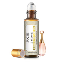 EUQEE Coconut Vanilla Angel perfume roller bottle for convenient perfume use, layering, and quick reapplication.