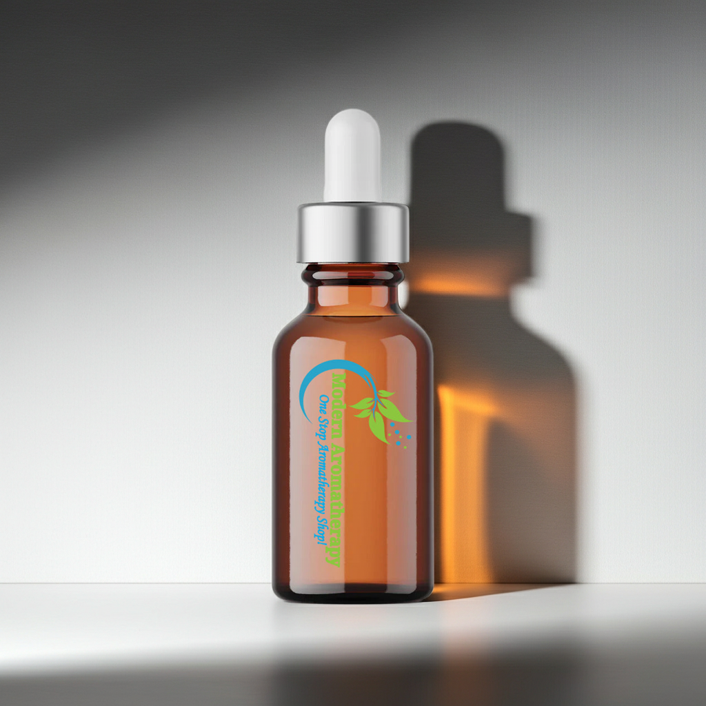 Cold pressed Macadamia Nut Carrier Oil bottle for facial care, body massage, and softening rough skin.