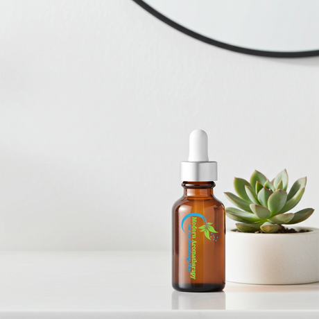 Cold pressed Rosehip Carrier Oil bottle for hydrating dry skin, facial care, and beauty use.