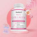 Collagen Complex + Hyaluronic Acid & Biotin supplement bottle for skin hydration, hair support, and daily beauty wellness.