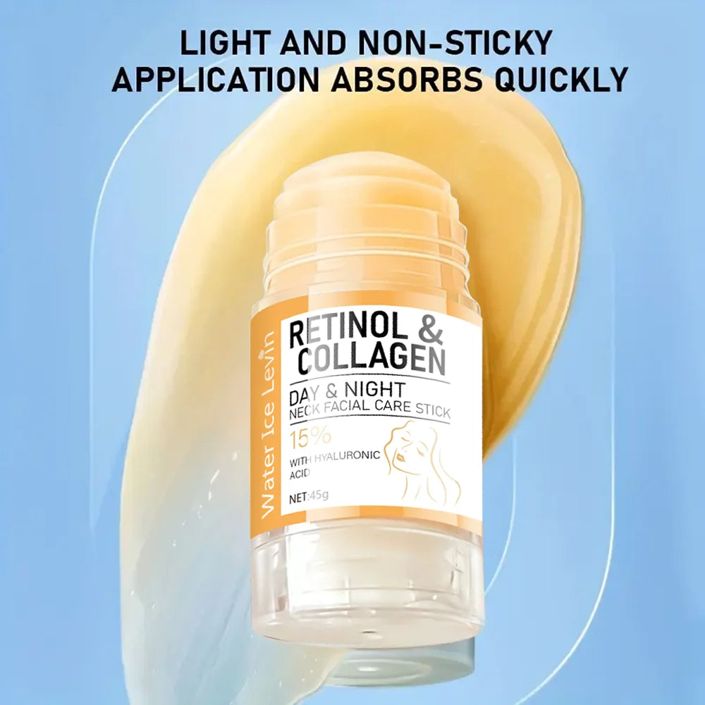 Collagen facial care stick balm for daily hydration, skin conditioning, and smooth-looking face care.