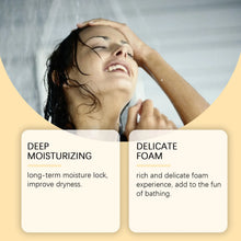 Collagen Kojic Acid Body Wash bottle for brightening shower use, cleansing the skin, and everyday body care.