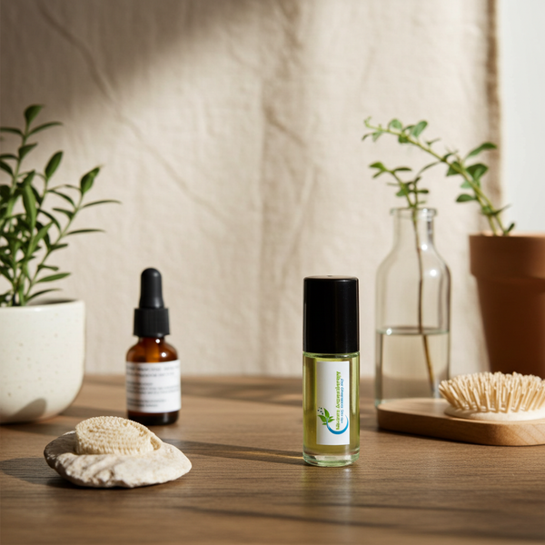 Come to Me Body Oil bottle for moisturizing skin, romantic intention rituals, and personal fragrance use.