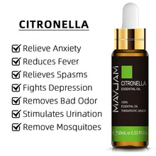 Concentrated essential oil 10ml bottle with multiple scents for DIY use, diffusers, and home fragrance blending.