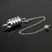 Cone-Shaped Copper Brass Pendulum for dowsing, divination, and energy work.