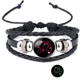 Constellation Inspired Glow Zodiac Bracelet jewelry bracelet for zodiac styling, cosmic fashion, and evening accessory use.